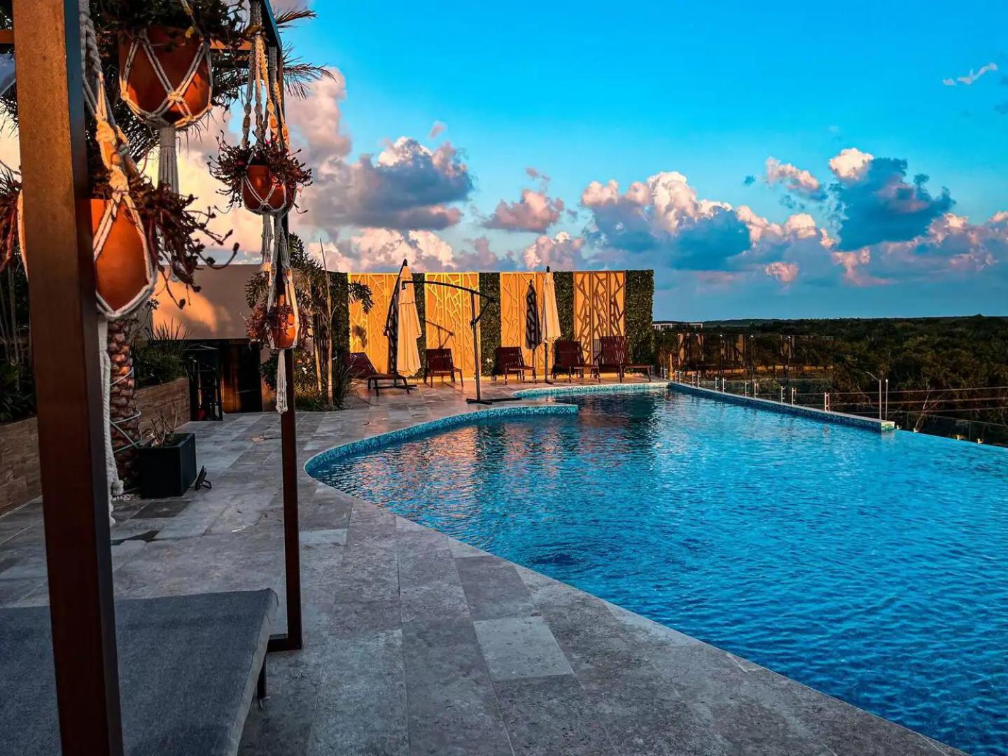 Ferienwohnung Tulum Departamento De Lujo Exterior foto