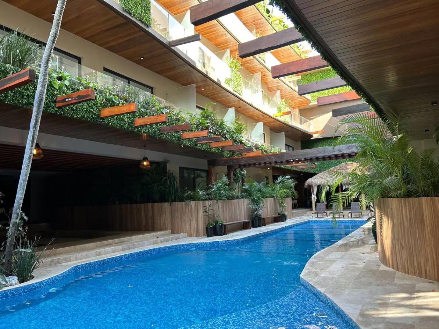 Ferienwohnung Tulum Departamento De Lujo Exterior foto